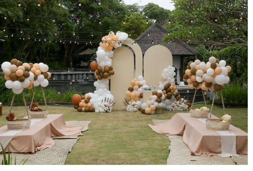 Baby shower setup Dubai